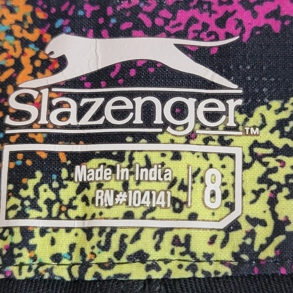 Slazenger Multi Color Golf/Pickleball Active Skirt/Skort Sz 8 - Picture 12 of 13
